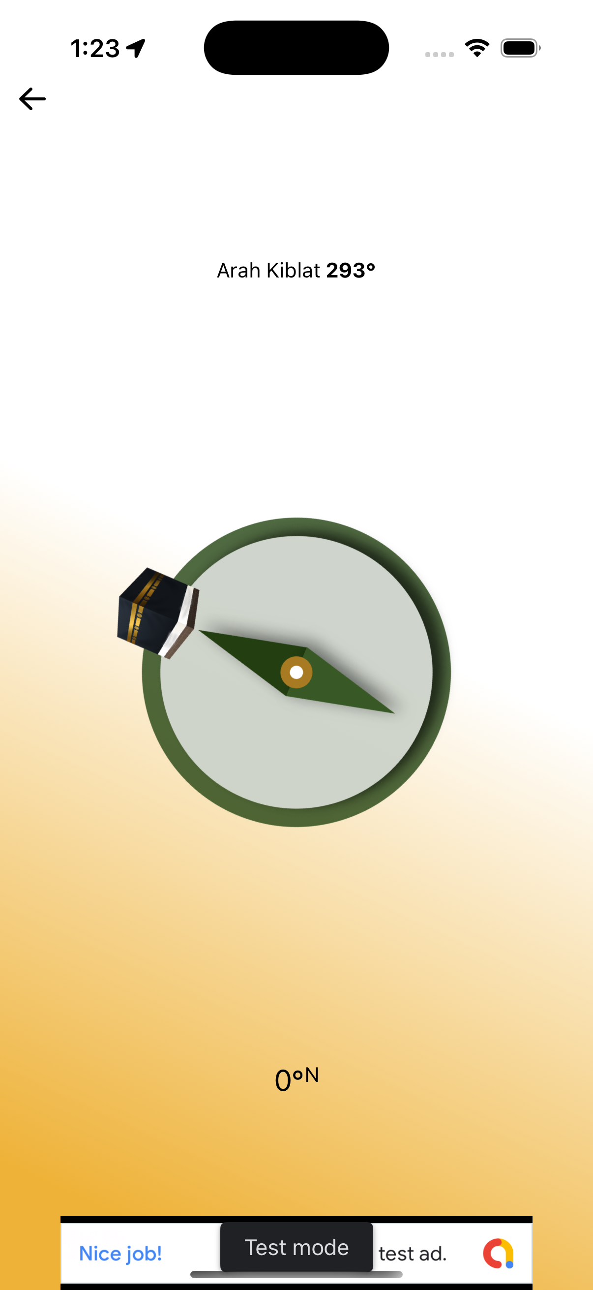 Find qibla direction with precision compass technology calibrated specifically for Malaysian geography from KL to Kota Kinabalu.